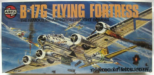 Airfix 1/72 Boeing B-17G Flying Fortress - A Bit O' Lace, 05005-0 plastic model kit